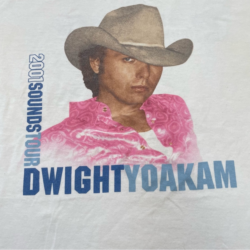 Dwight Yoakum 2001 Sounds Tour Shirt Vintage - Large